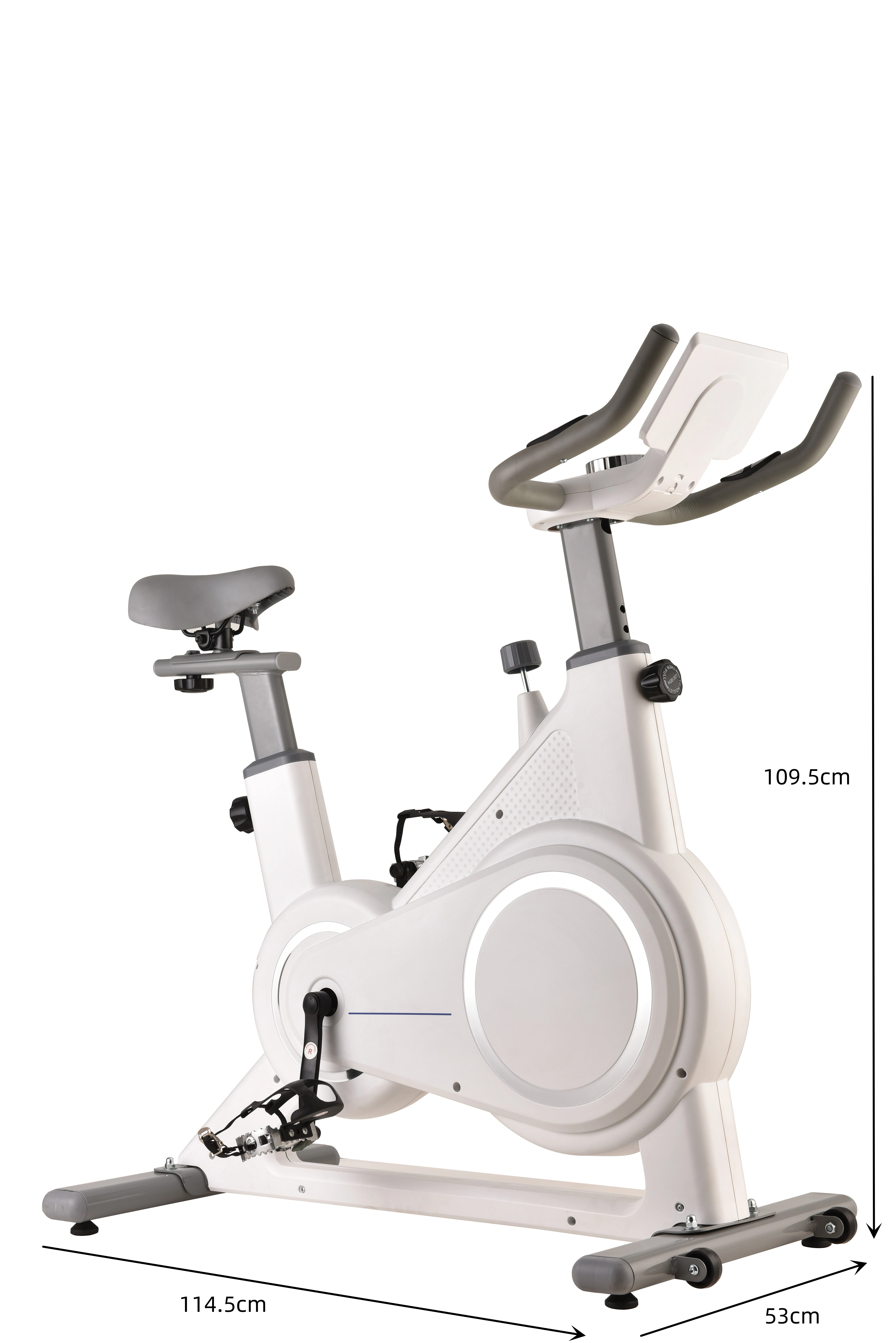 Cardio Training Professional Electric Magnetic Spin Bike Home Bicycle Workout Gym Exercise Spinning Bike — image 3