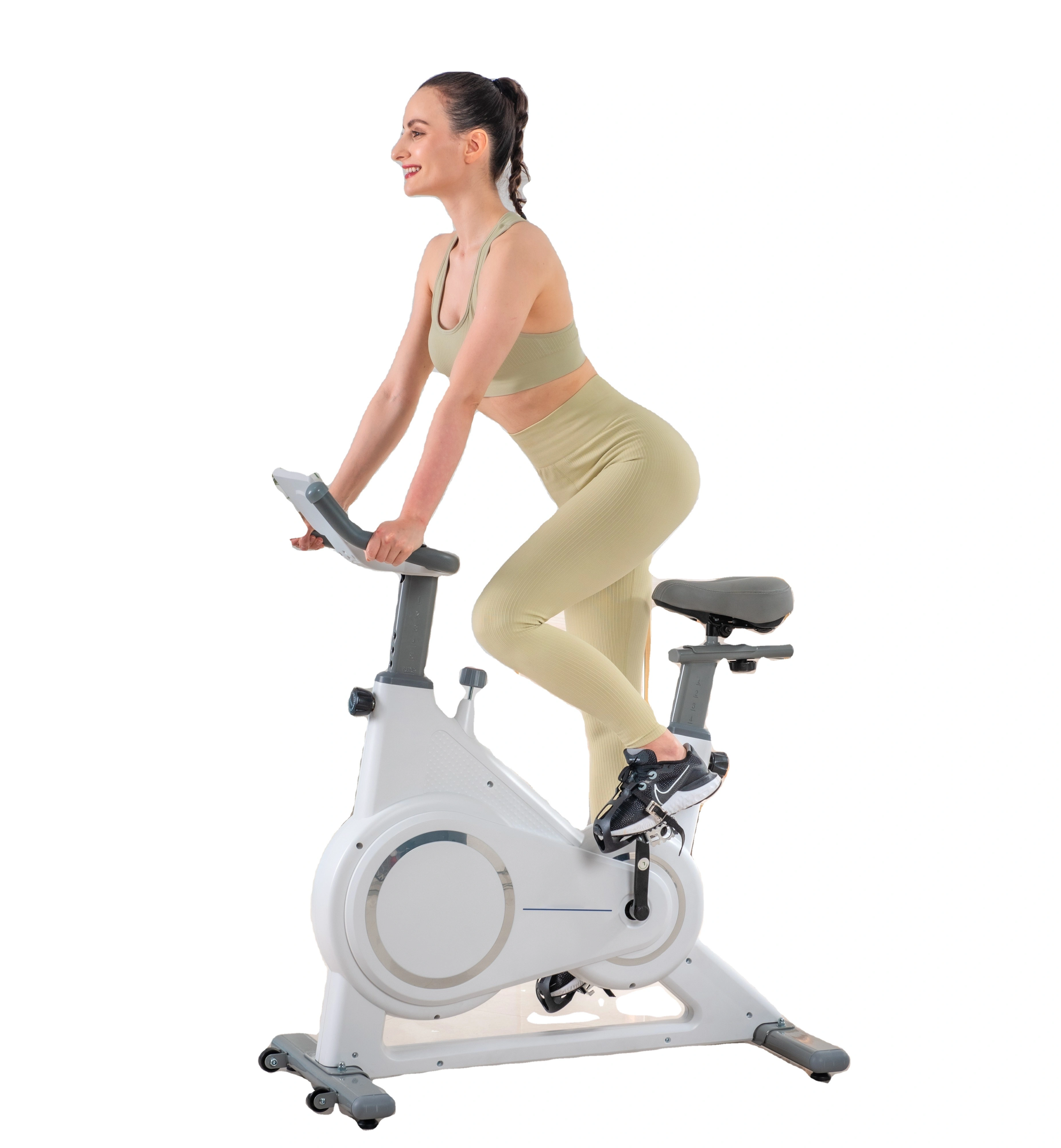 Cardio Training Professional Electric Magnetic Spin Bike Home Bicycle Workout Gym Exercise Spinning Bike — image 5