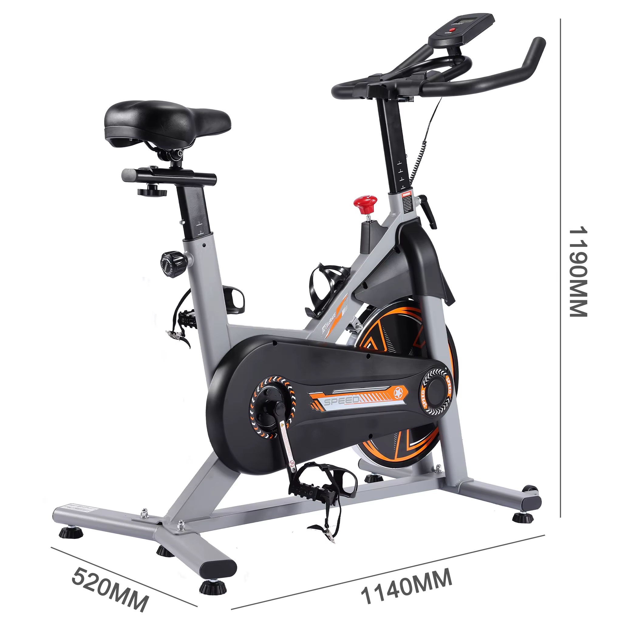 Gymbopro New and Stable High Quality Spinning Bikes Magnetic Resistance for Indoor — image 4