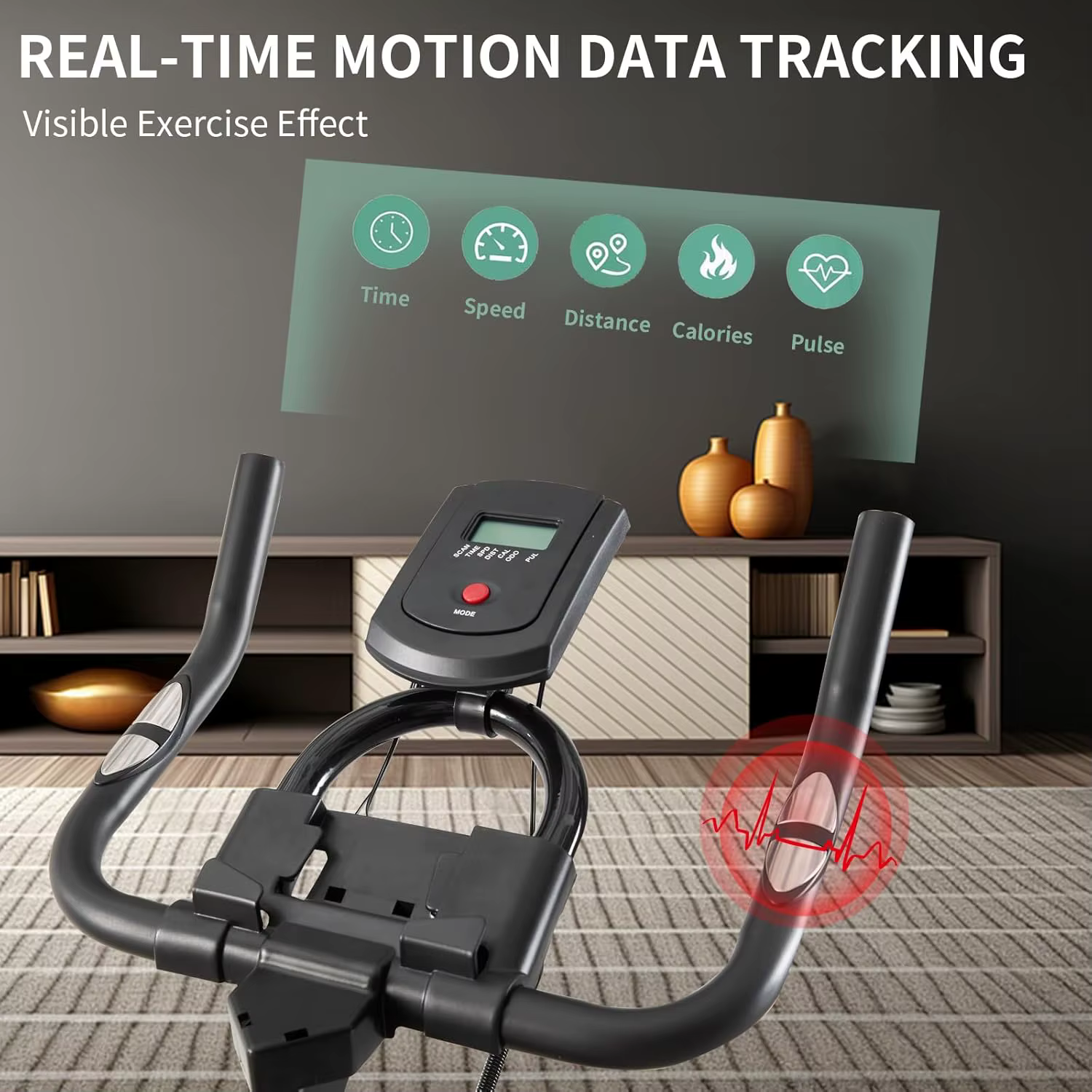 Gymbopro New Design Hot Sell Spinning Bike Exercise Bike Bike Spinning Magnetic Con Cinghia — image 6