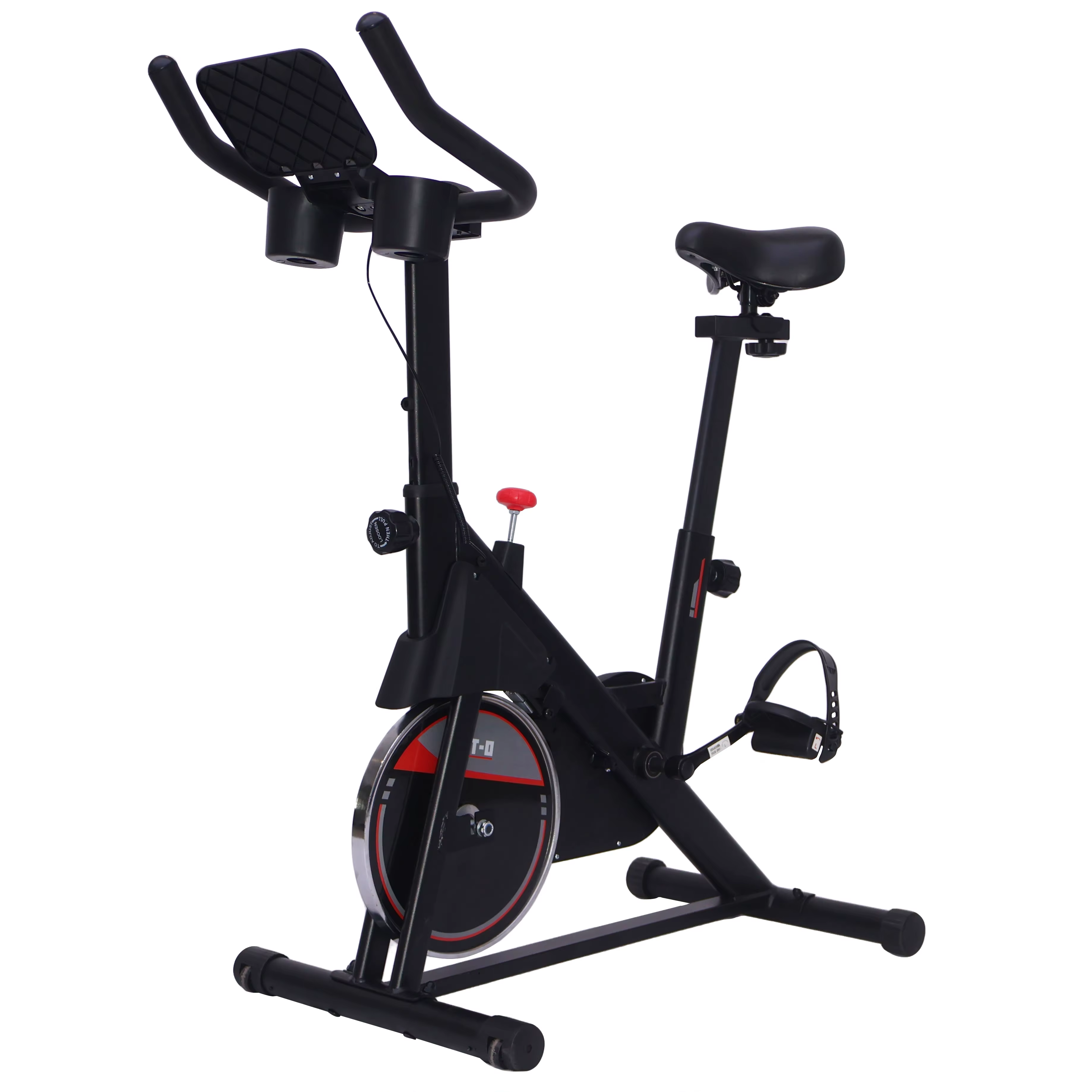 Gymbopro Indoor Riding Spinning Bikes Spinning Exercise Bike with Height Adjustment — image 3