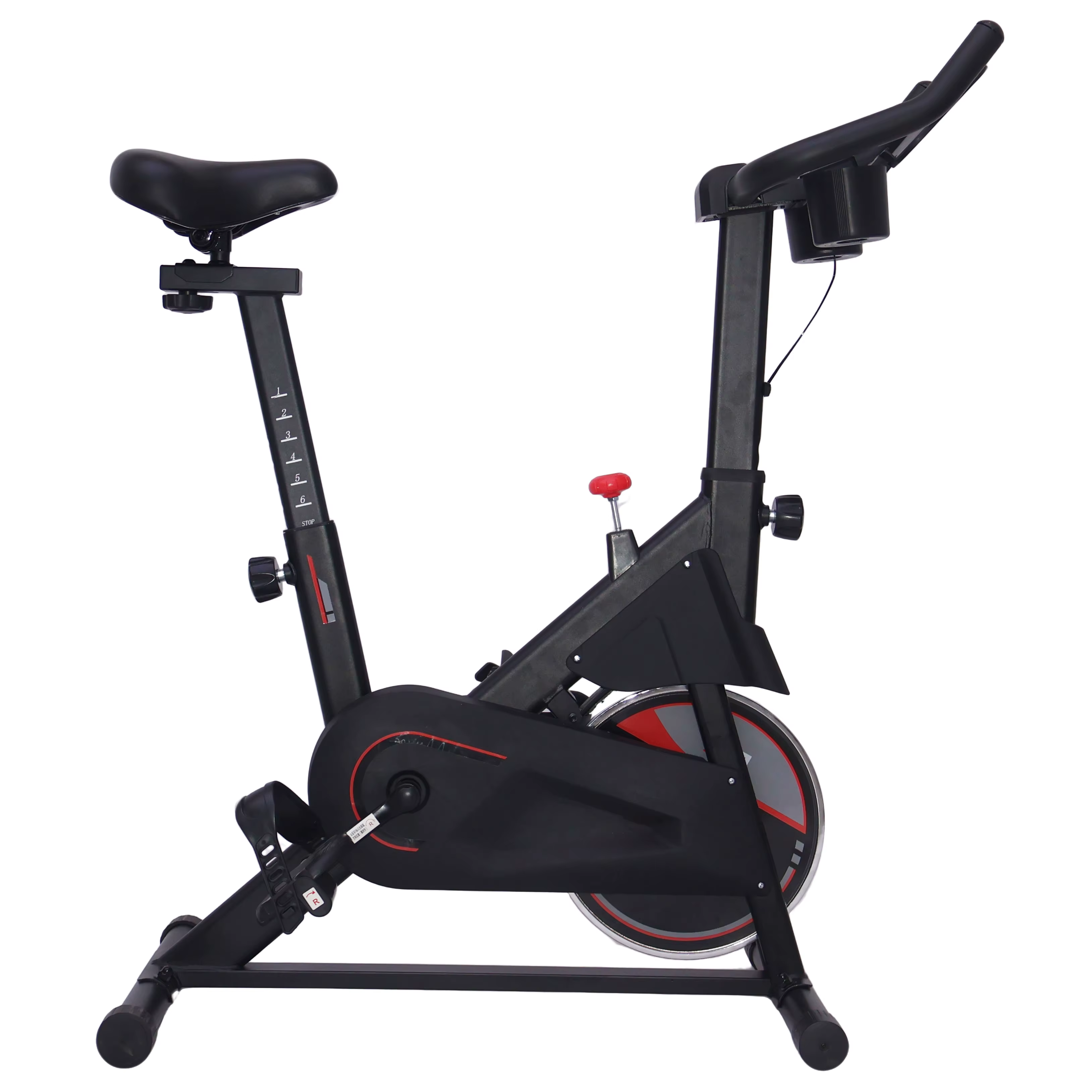 Gymbopro Indoor Riding Spinning Bikes Spinning Exercise Bike with Height Adjustment — image 6
