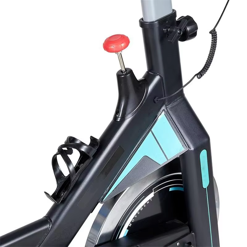 Fitness Adjustable Magnetic Resistance Silent Belt Drive Stationary Indoor Exercise Cycling Spin Bike for Home Cardio — image 5