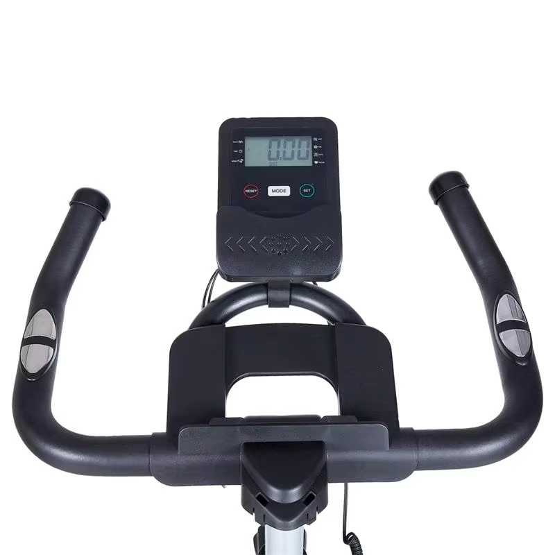 Fitness Adjustable Magnetic Resistance Silent Belt Drive Stationary Indoor Exercise Cycling Spin Bike for Home Cardio — image 6