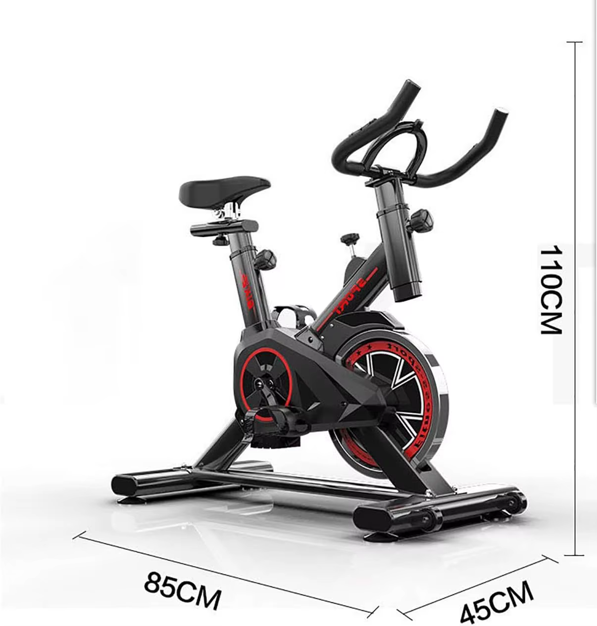 Stationary All-Inclusive Flywheel Bicycle with Resistance Exercise Spinning Bike Professional — image 6