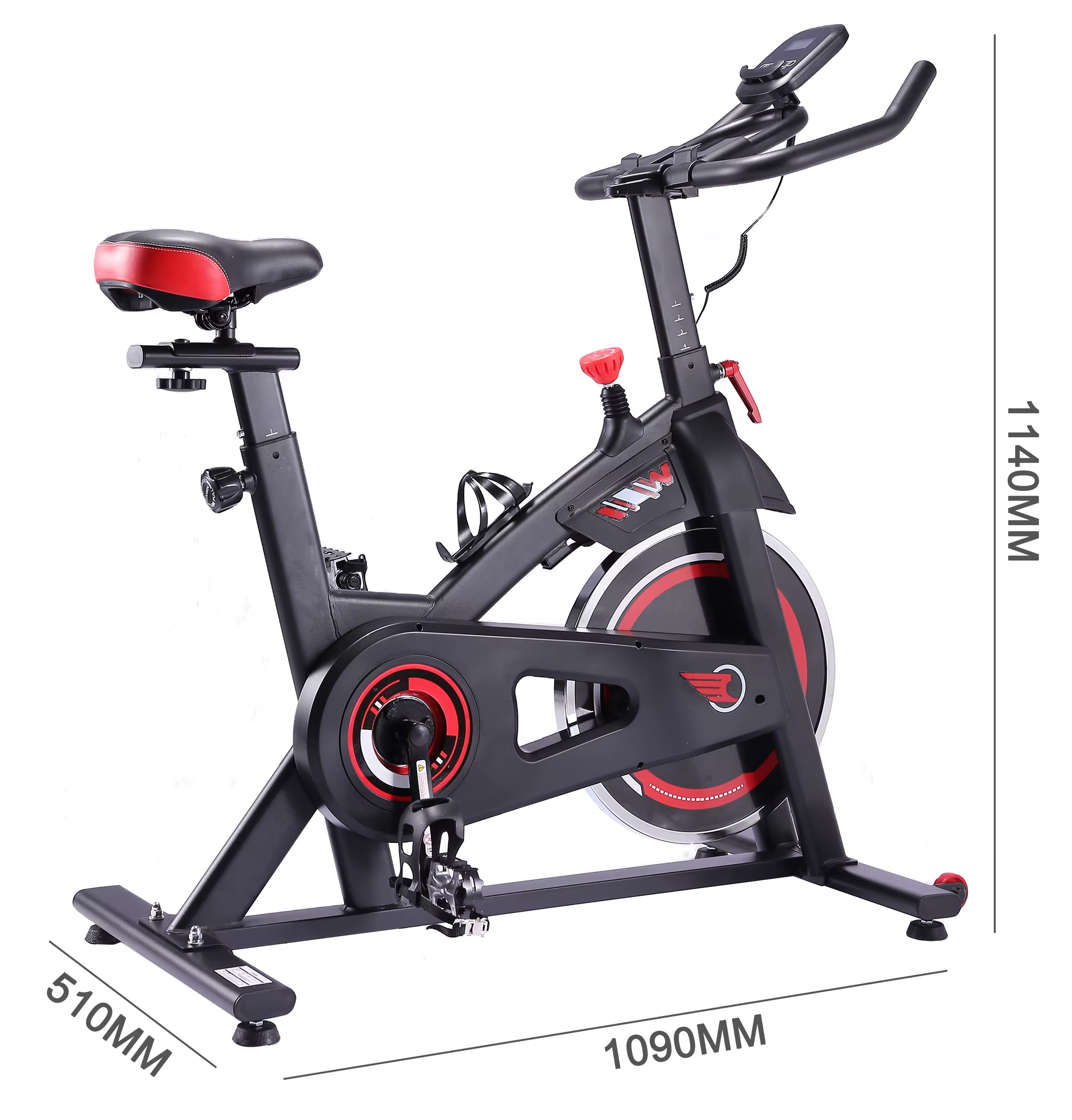 Gymbopro Higher Quality Indoor Spinning Exercise Bike with Height Adjustment for Home — image 6