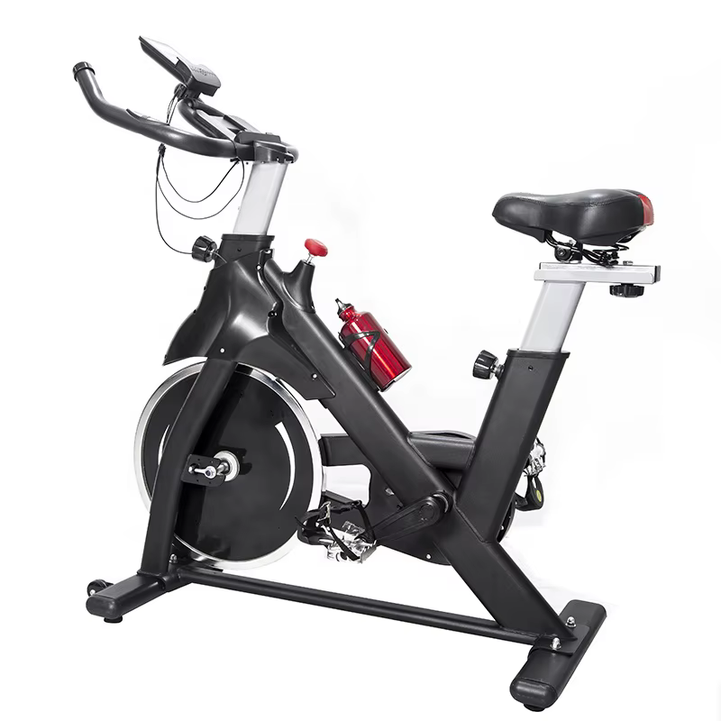 Advanced Gym Professional Equipment Fitness Exercise Stationary Bicycles Spin Bike for Indoor Silent Sports Steel Foam Unisex — image 4