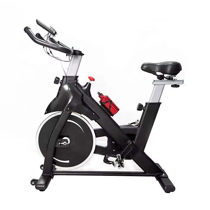 Advanced Gym Professional Equipment Fitness Exercise Stationary Bicycles Spin Bike for Indoor Silent Sports Steel Foam Unisex — image 6