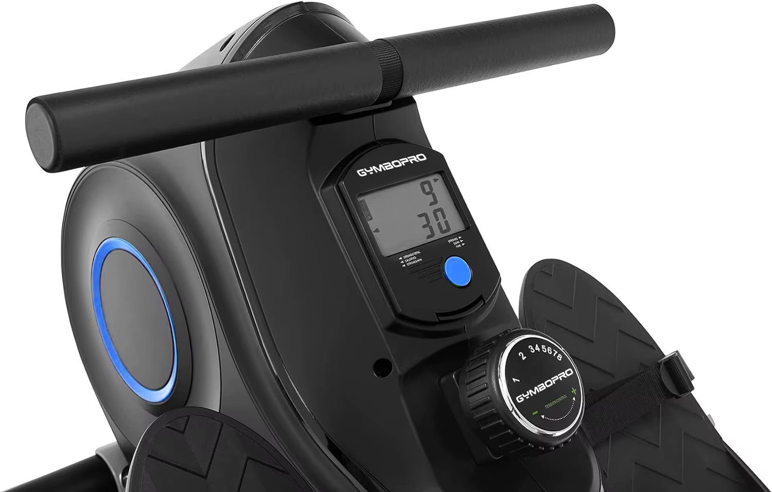 Fitness Magnetic Rower With Ball-Bearing Rowing Seat Foldable Air Rowing Machine for Home — image 4