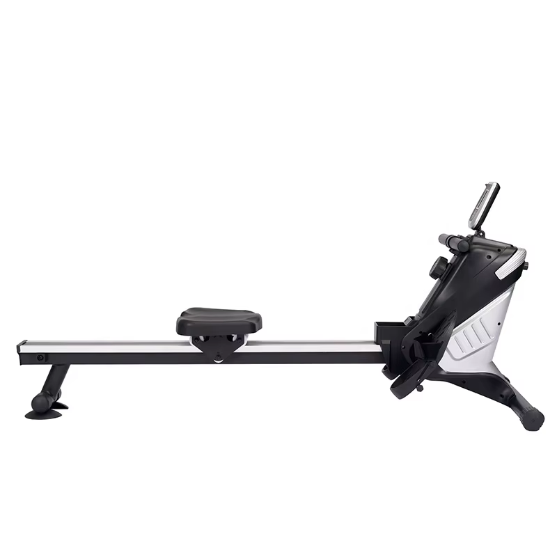 Home Use Easy to Fold in Corner with Only 1550mm High BodyBuilding Universal Magnetic Rowing Machine — image 2