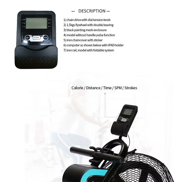 Home Gym New Design Equipments Fitness Rowing Platform Rowing Machine — image 4