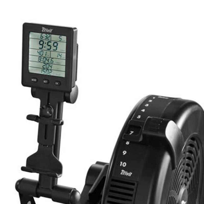Home Rower Gym Fitness Exercise Equipment Portable Cardio Air Rowing Machine — image 2