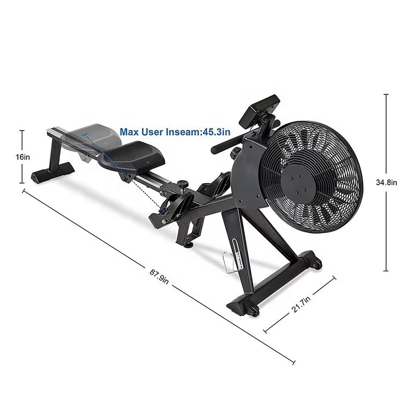 Home Use New Generation Magnetic Fitness Equipment Exercise Air Rowing Machine — image 6