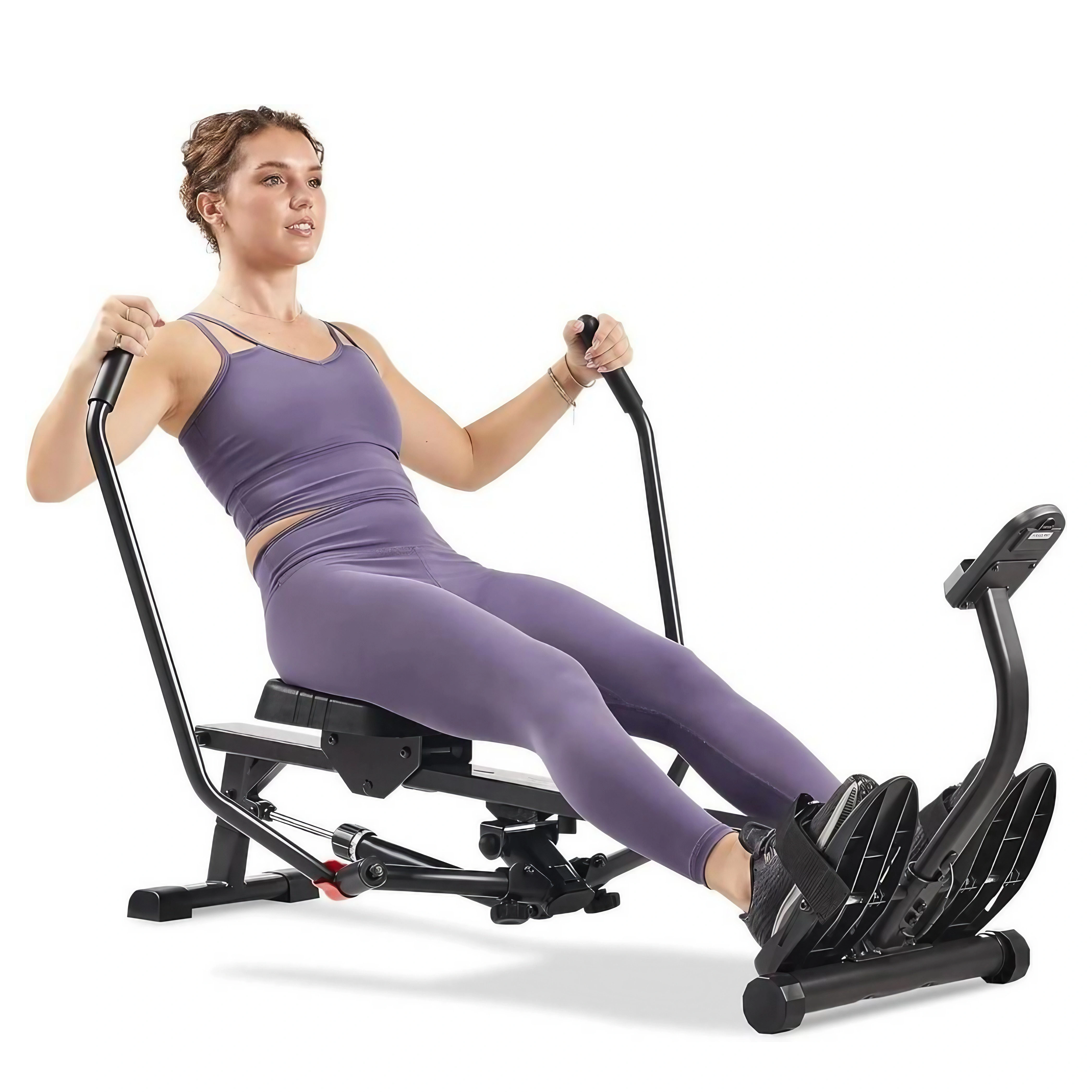 Gymbopro Simplified Version Adjustable Resistance Hydraulic Home Portable Rowing Machine — image 6
