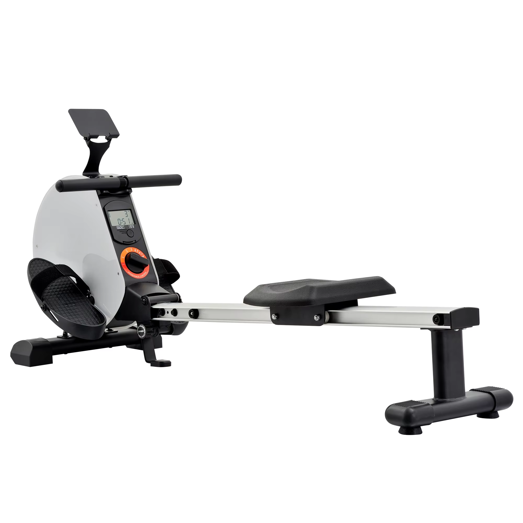 Gymbopro Adjustable Resistance Slide Type Foldable Magnetic Rowing Machine Gym Equipment — image 2