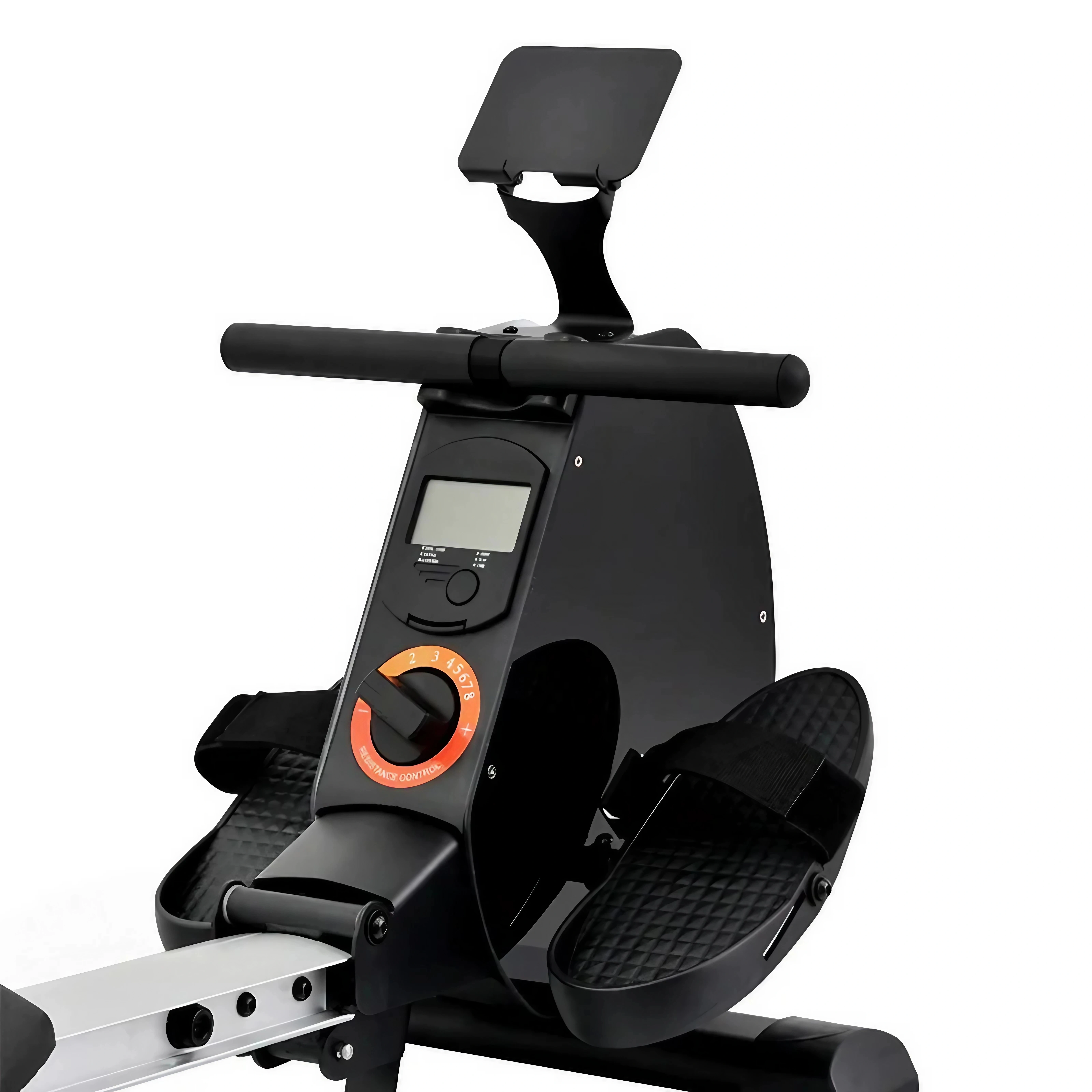 Gymbopro Adjustable Resistance Slide Type Foldable Magnetic Rowing Machine Gym Equipment — image 6