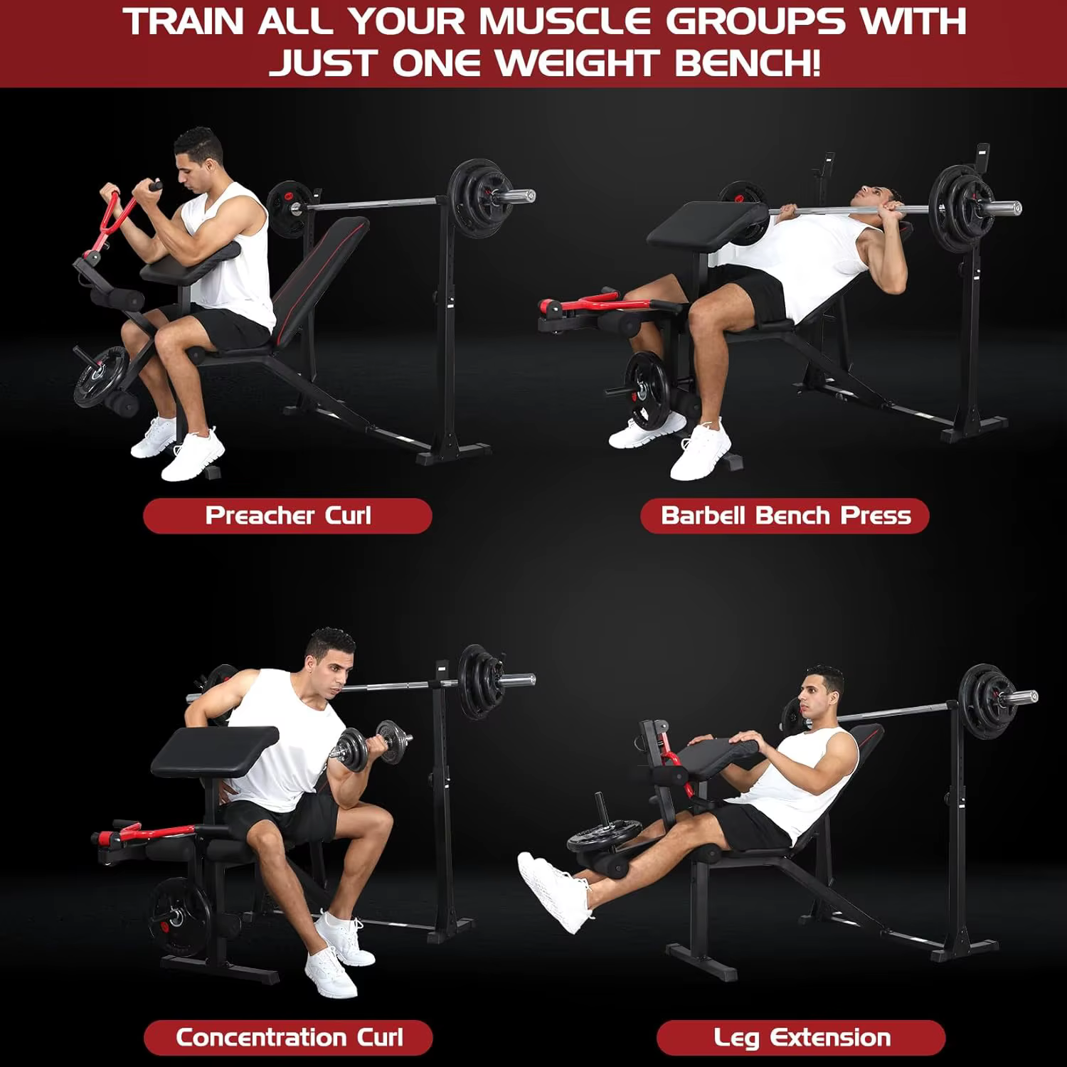 Integrated Training Equipment Wholesale Multifunctional Adjustable Weight Bench — image 3