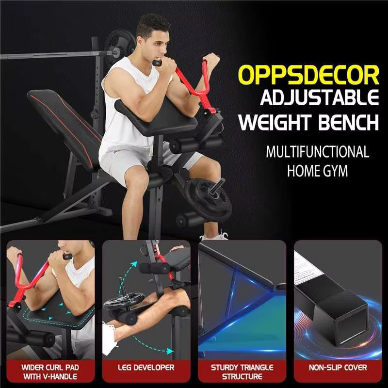 Integrated Training Equipment Wholesale Multifunctional Adjustable Weight Bench — image 5