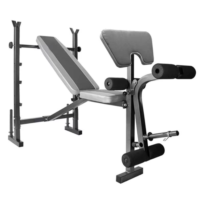 Fitness Bench Press Bench Customized Steel Logo Strength Training Machine Bench Push Squat Combo Rack — image 3