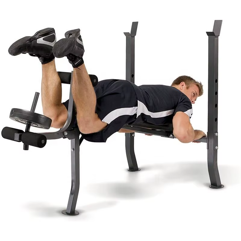 Gymbopro Home Gym Weightlifting Strength Training Standard Weight Bench with Leg Developer Multifunctional Workout Station — image 2