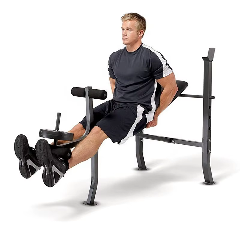 Gymbopro Home Gym Weightlifting Strength Training Standard Weight Bench with Leg Developer Multifunctional Workout Station — image 3