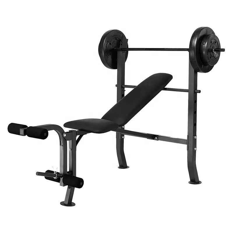 Gymbopro Home Gym Weightlifting Strength Training Standard Weight Bench with Leg Developer Multifunctional Workout Station — image 4