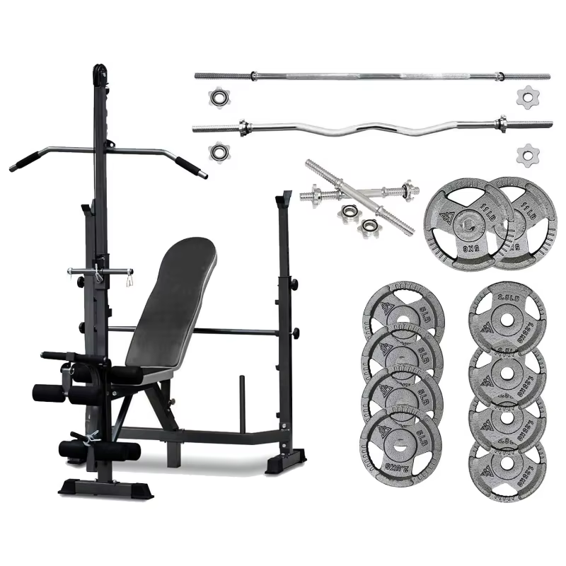 Gymbopro Multi-functional Adjustable Weight Workout Bench Lifting Bed Sit up Foldable Fitness Weight Bench — image 5