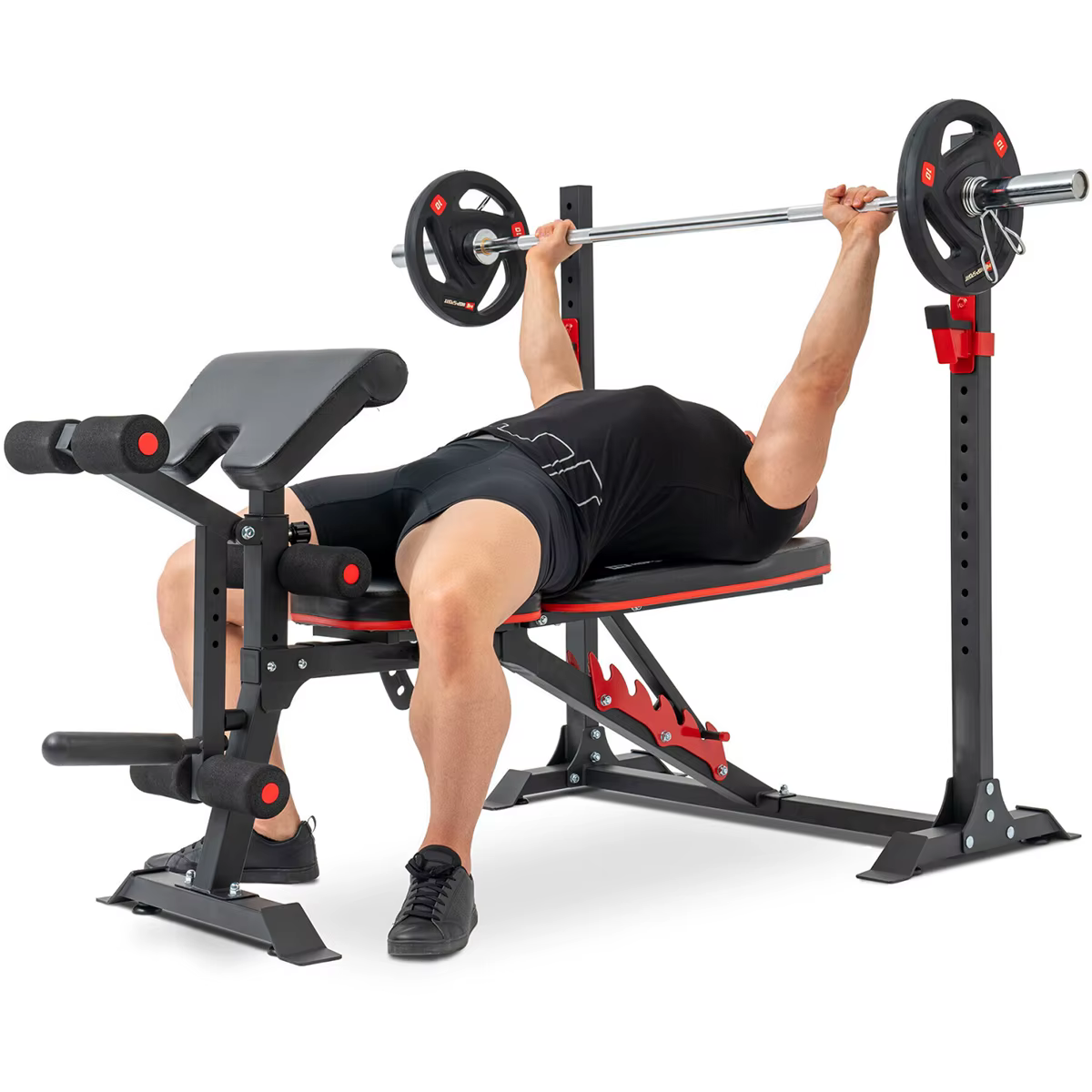 Gymbopro Thickened Steel Tube Is Stronger Multipurpose Weight Bench Bench Press Gym Equipment — image 2