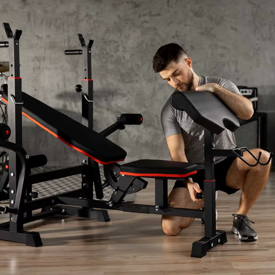Gymbopro Multifunctional Adjustable Weight Bench,workout Bench for Home Gym — image 5