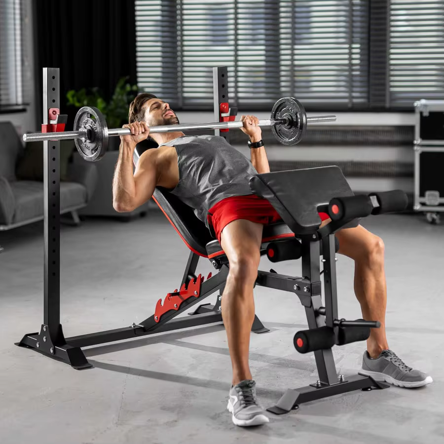 Gymbopro Multi-training Model Integrated Fitness Exercise Weight Benches Adjustable Bench Gym Equipment — image 6