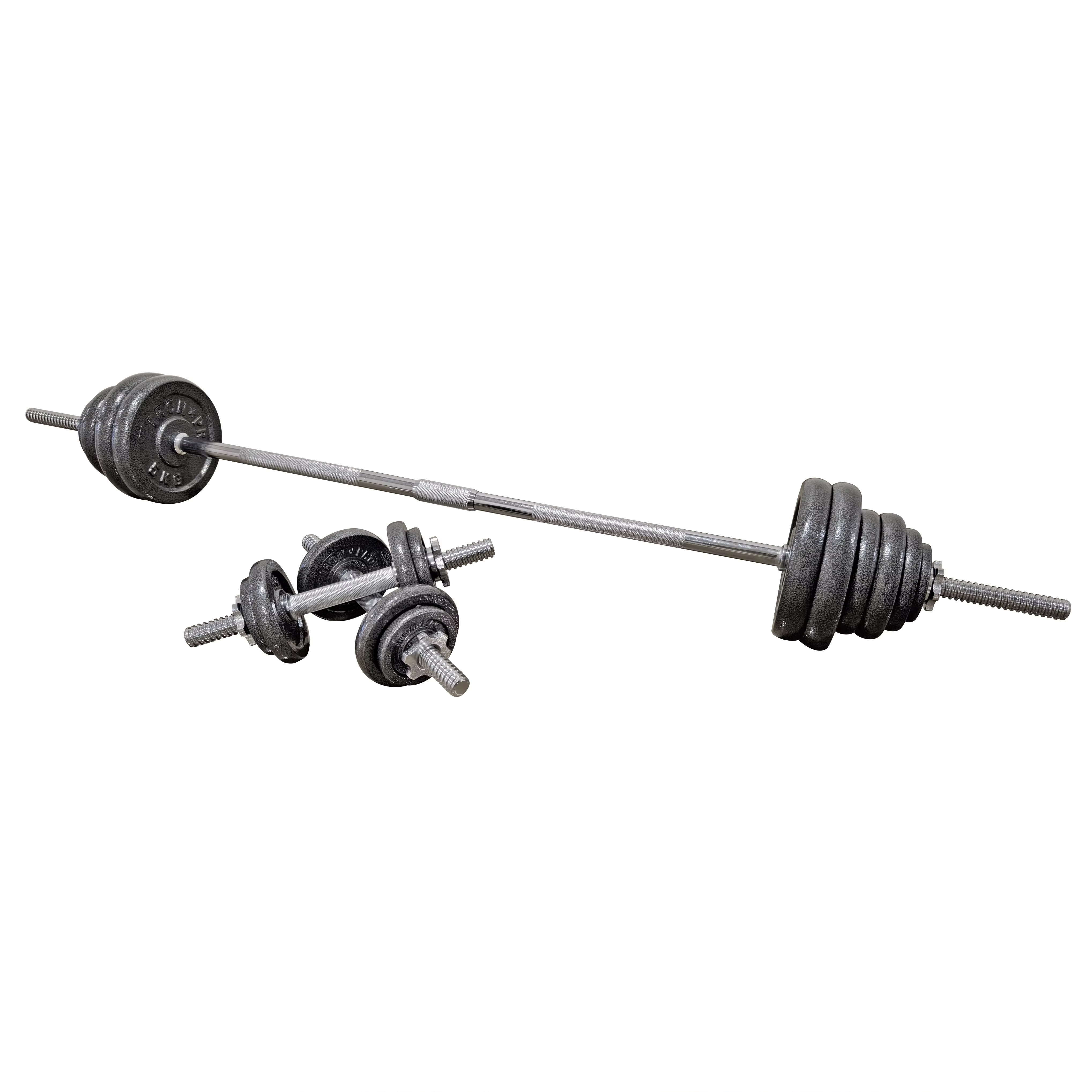 Gymbopro Wholesale Foundry Iron 50kg Barbell Dumbbell Set With Portable Packaging — image 5