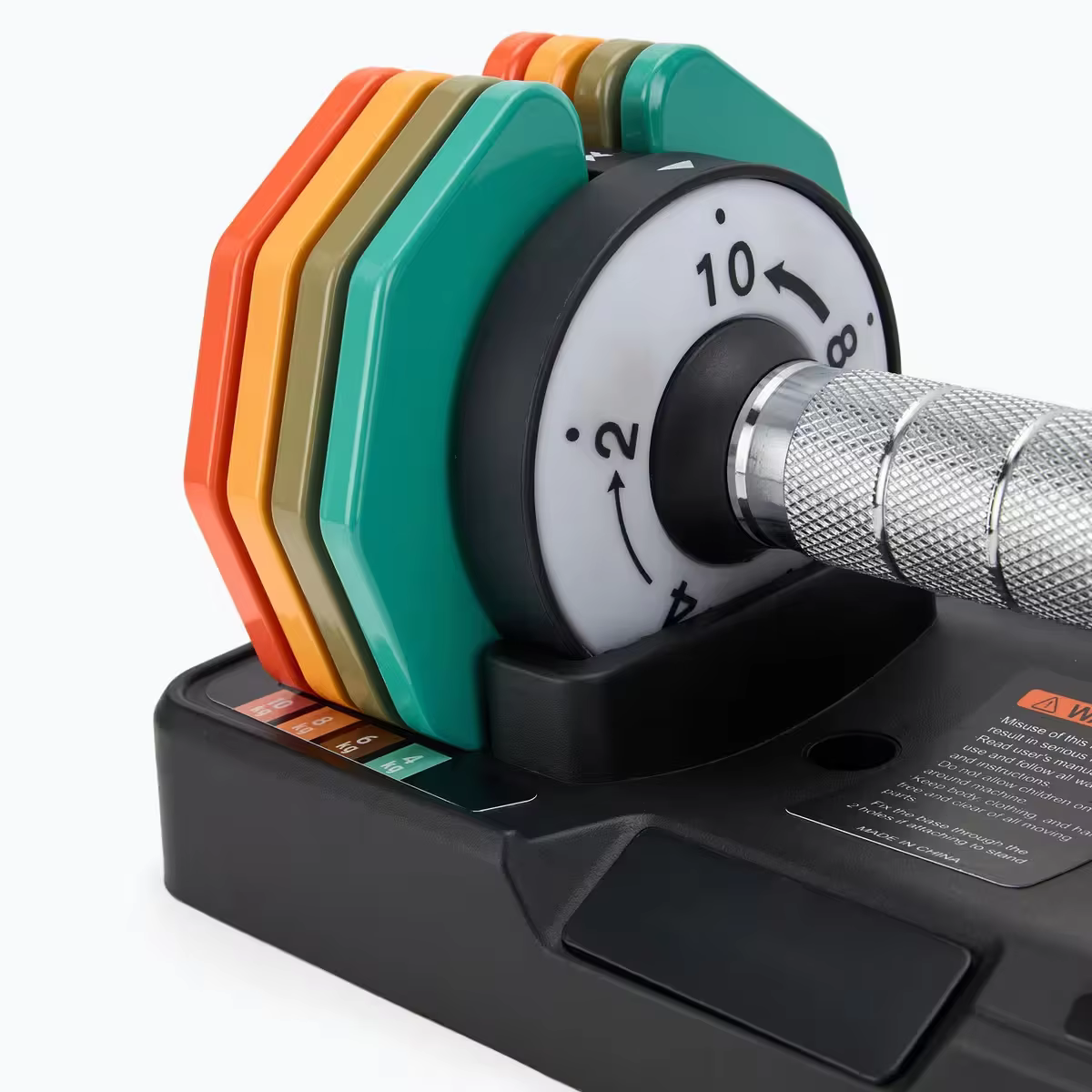 Gymbopro Rainbow Color Matching 10kg 25kg Wholesale Gym Adjustable Dumbbell — image 3