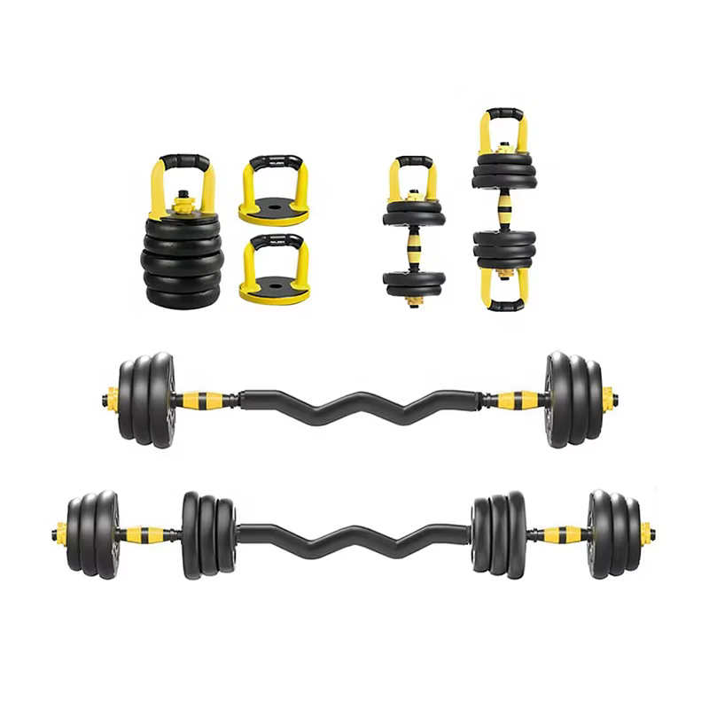 Gymbosports Adjustable Dumbbell Sets  Multifunctional Dumbbell Kettlebell Sets Barbell Weight Set Gym Weights Dumbbells — image 4
