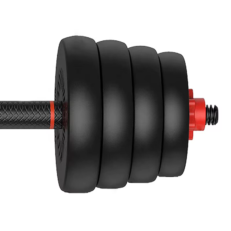 Fitness  Gym 4 in 1 Adjustable Dumbbell Set Non-slip Handles & Base for Kettlebells Free Weights Dumbbells — image 4