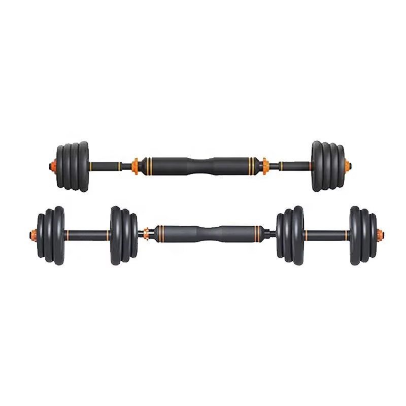 Six in One Steel Dumbbells Barbell Kettlebell Multifunctional Adjustable Dumbbell Set Barbell — image 4
