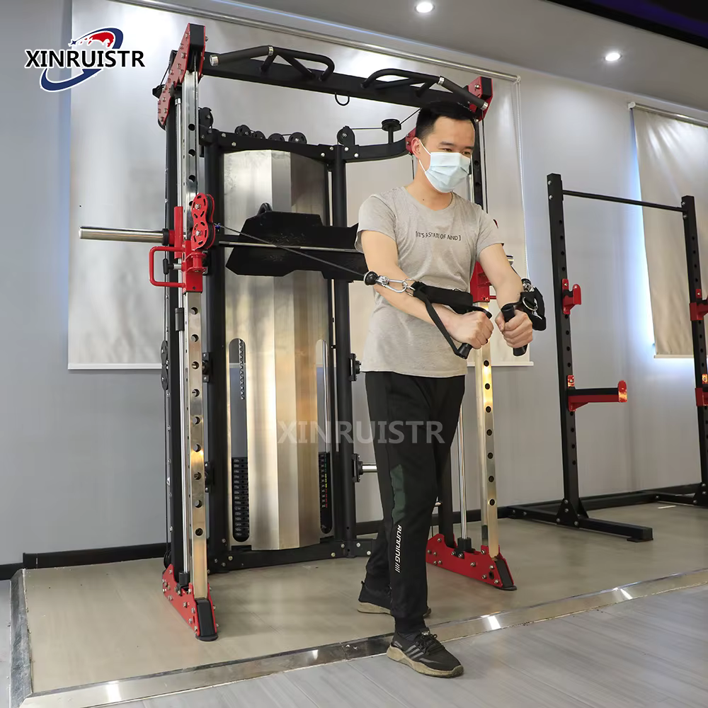 Commercial Home Use Fitness Equipment  Functional Trainer Smith Machine Squat Rack All in One Multi Functional Machine — image 2