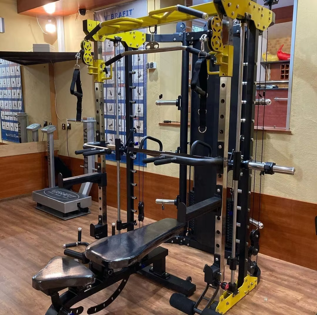 Commercial Home Use Fitness Equipment  Functional Trainer Smith Machine Squat Rack All in One Multi Functional Machine — image 3