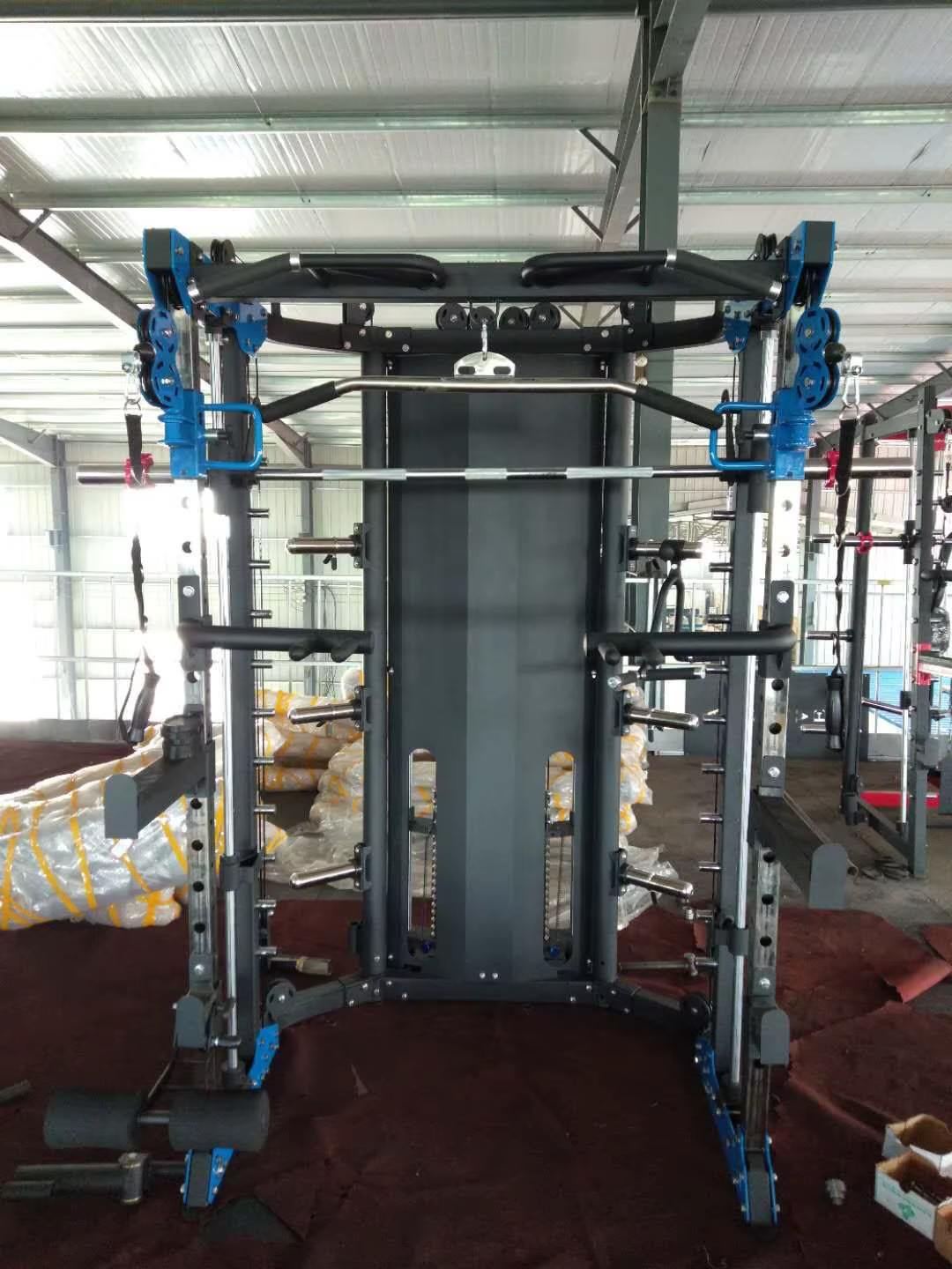 Commercial Home Use Fitness Equipment  Functional Trainer Smith Machine Squat Rack All in One Multi Functional Machine — image 4