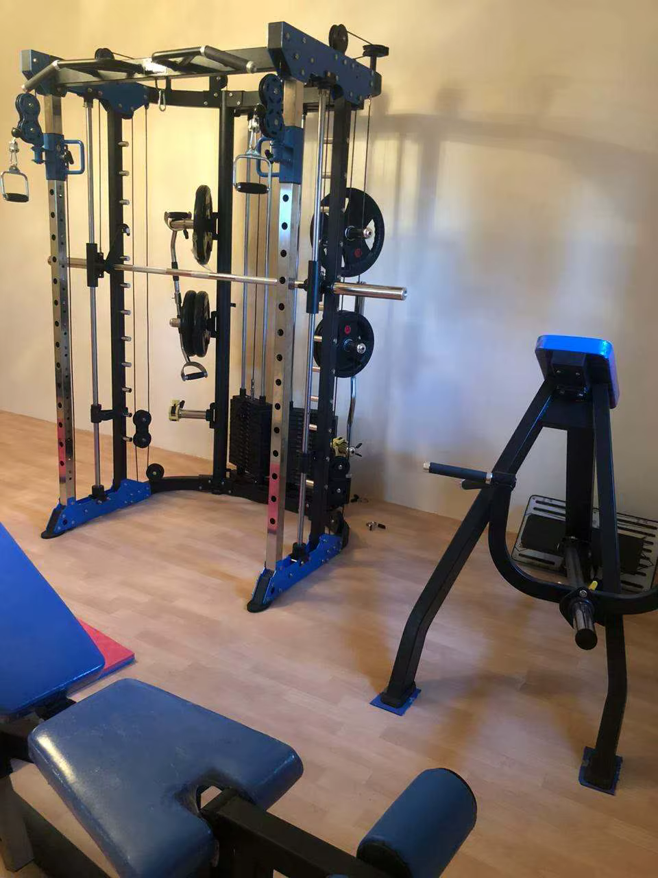 XINRUI Gym Equipment Multi-Functional Smith Machine Steel Tube 376KG Unisex XR1001A — image 5