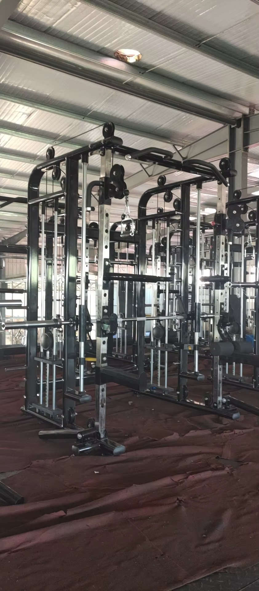 Smith Machine Best Quality Commercial Gym Use Function Multi Smith Power Rack — image 4
