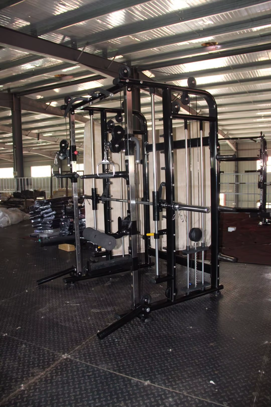Smith Machine Best Quality Commercial Gym Use Function Multi Smith Power Rack — image 5