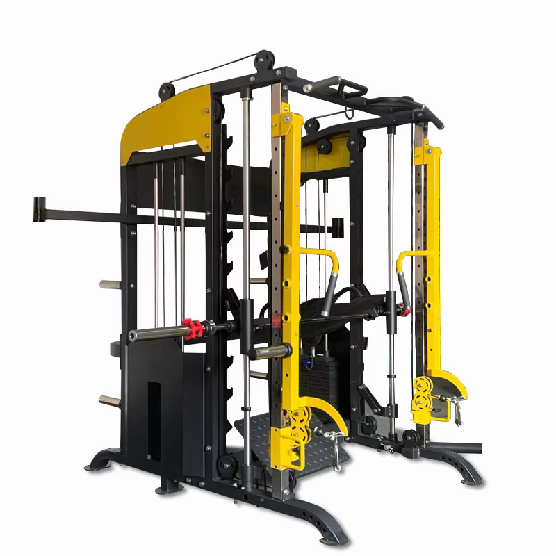 USA French Fitness Functional Trainer Smith & Squat Rack Machine — image 2