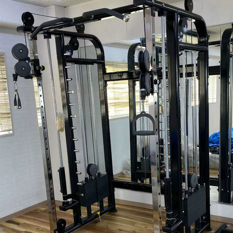 Best Price Commercial Gym Equipment Multi-Functional Smith Machine Bodybuilding Workout Exercise Power Rack Most Crossover — image 4