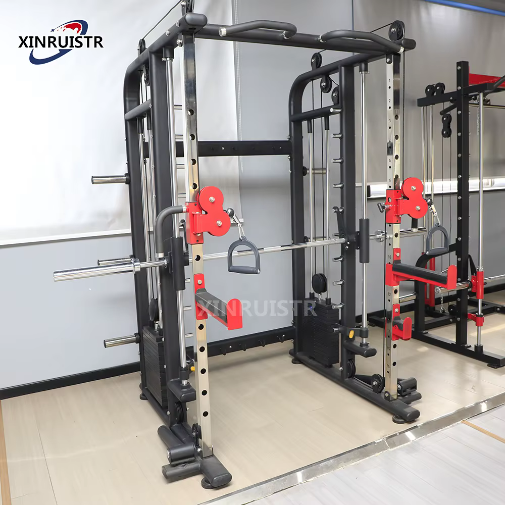 Multi-Function Power Rack Fitness Equipment Plate Loaded Smith Machine Premium Multi-Functional Gym Equipment — image 3