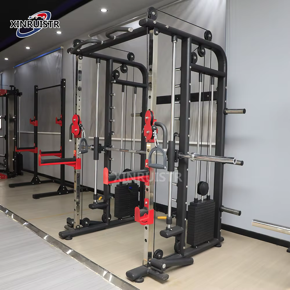 Multi-Function Power Rack Fitness Equipment Plate Loaded Smith Machine Premium Multi-Functional Gym Equipment — image 4