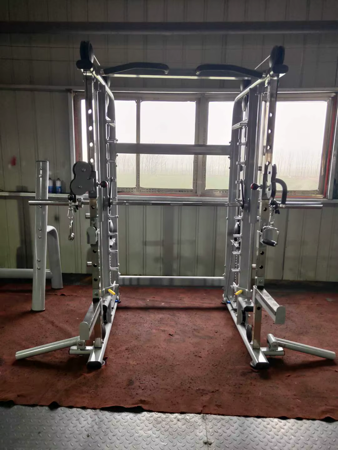 Commercial Gym Equipment  Multi Functional 3d Smith Machine Cable Crossover Trainer Power Rack — image 3
