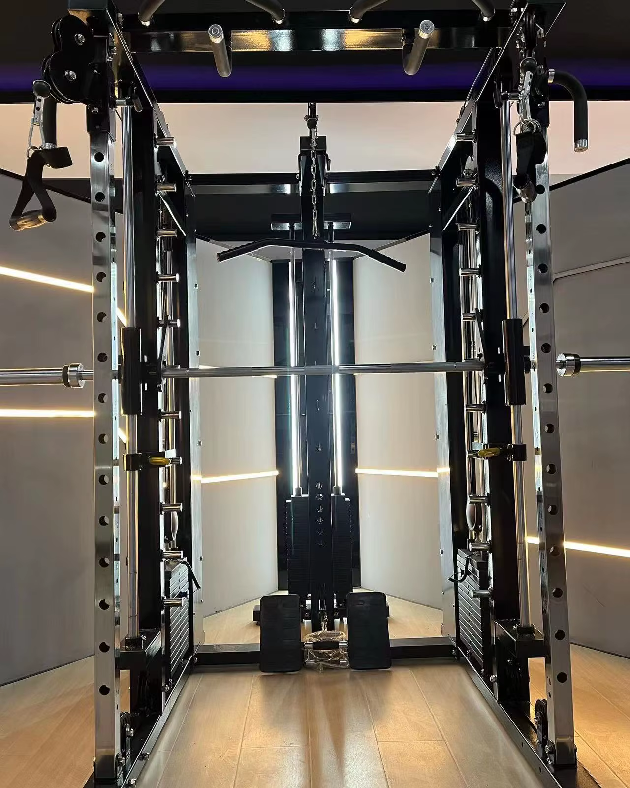 Best Quality Unisex Multi-Functional Trainer Smith Machine Home Gym Fitness Equipment Steel Exercise Equipment for Home Use — image 2
