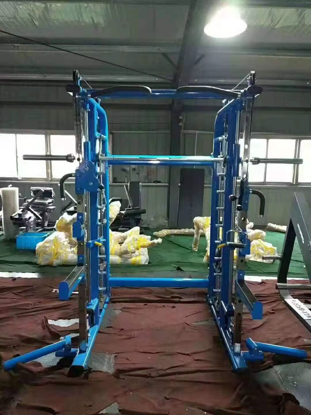 Xinrui Commercial Gym Trainer Machine XRN1001 Multi-Functional Smith Machine with Weight Stack for Bodybuilding — image 6
