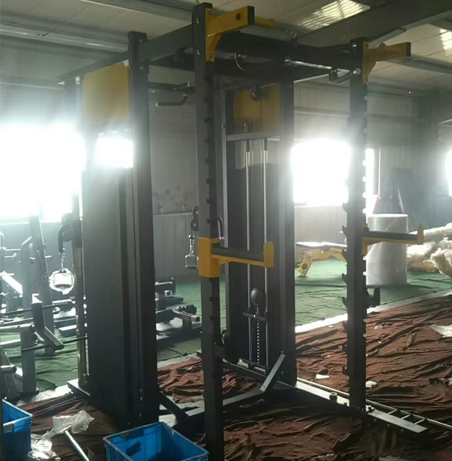 New Design 4 in 1 Multi Functional Trainer Cable Crossover Smith Machine with Squat Rack — image 3
