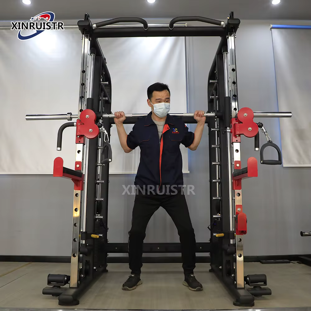 DZ028 Home Use and Gym Use  Functional Trainer Smith Machine Squat Rack Multi Functional Machine Fitness Equipment — image 3